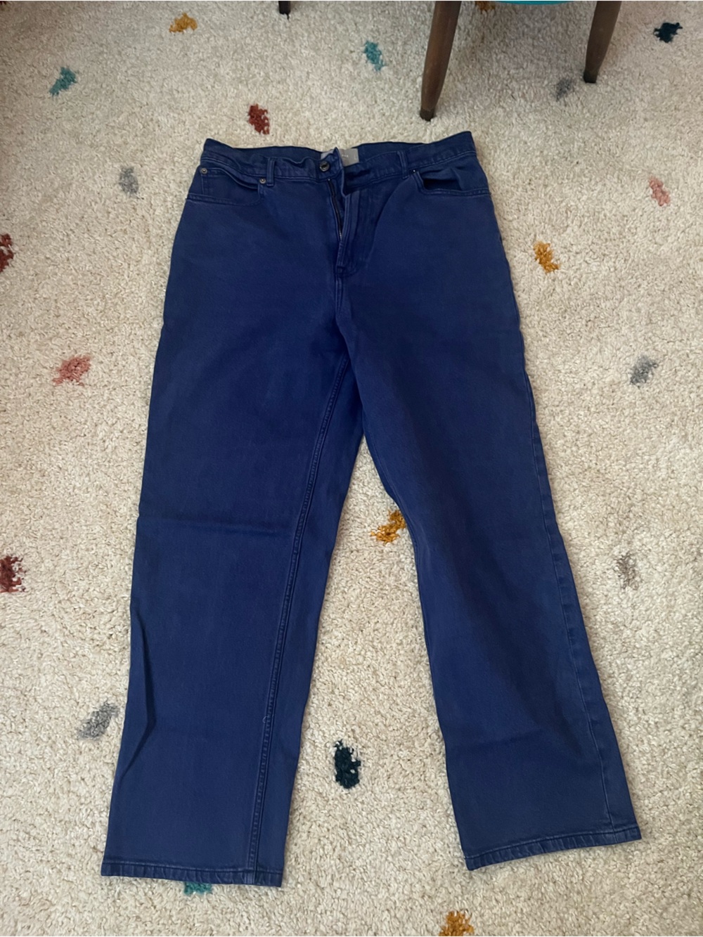 Everlane Way High Straight Leg Jeans
